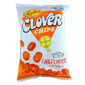 Leslie's Clover Chips Chili & Cheese 145g